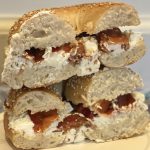Best cream cheese and bacon on a sesame bagel in Staten Island